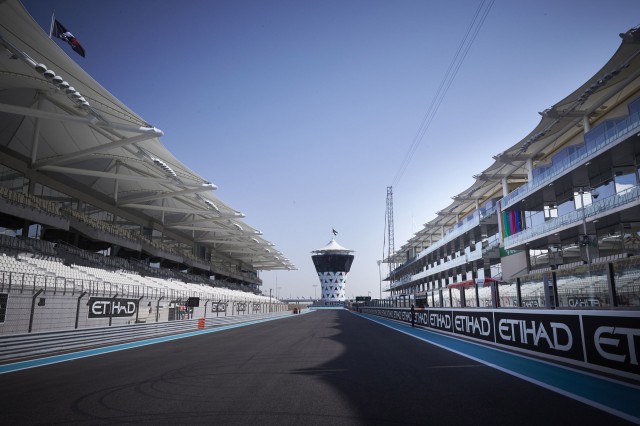 Yas Marina Circuit, home of the Formula 1 Abu Dhabi Grand Prix