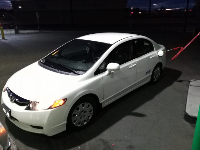 2008 Honda Civic GX, photographed by owner Duncan Chalmers, Seattle