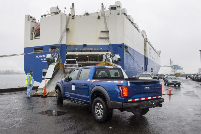 2017 Ford F-150 Raptor SuperCrews being shipped to China