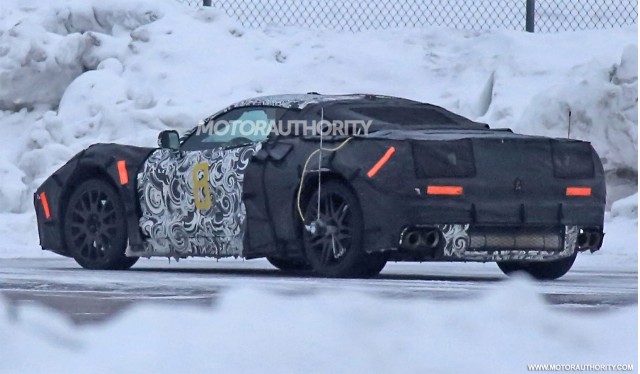 2019 Chevrolet Corvette (C8) spy shots - Image via S. Baldauf/SB-Medien