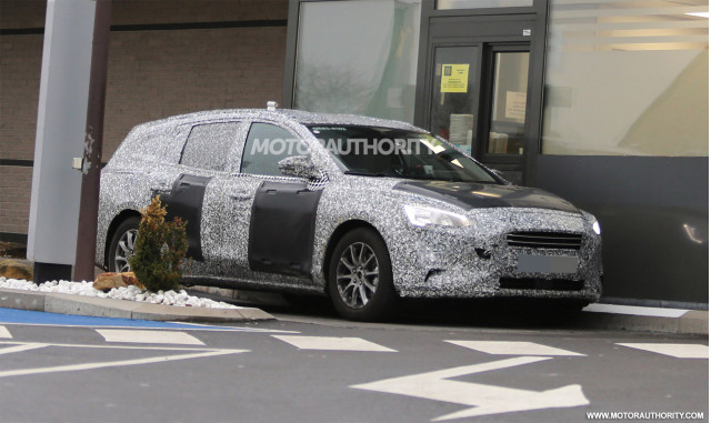 2019 Ford Focus Wagon spy shots - Image via S. Baldauf/SB-Medien