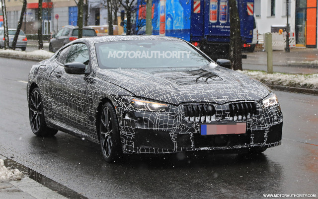2020 BMW 8-Series spy shots - Image via S. Baldauf/SB-Medien