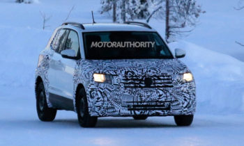 2019 Volkswagen T-Cross spy shots