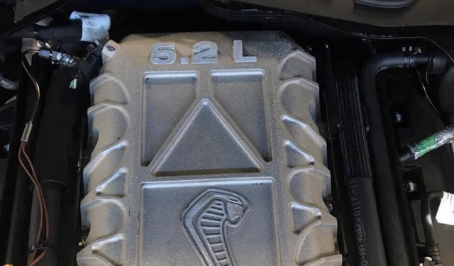 Alleged photo of 2019 Ford Mustang Shelby GT500’s supercharged engine - Image via Mustang6G forum
