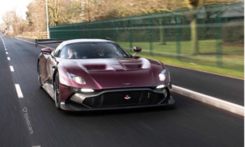 See the first street-legal Aston Martin Vulcan hit the road