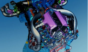 This could be the mid-engine Corvette’s LT7 twin-turbo V-8