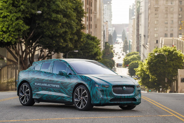 Jaguar I-Pace undergoes final validation testing in Los Angeles
