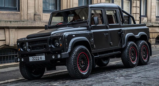 Kahn Design Flying Huntsman 110 WB 6x6 Double Cab Pickup concept Kahn Design Flying Huntsman 110 WB 6x6 Double Cab Pickup concept