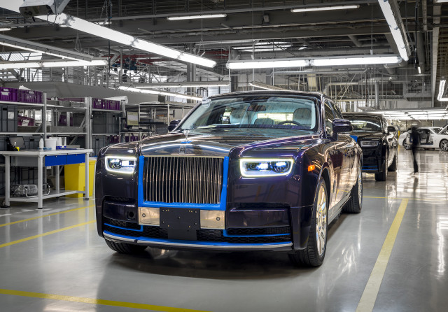 First 2018 Rolls-Royce Phantom heading to auction