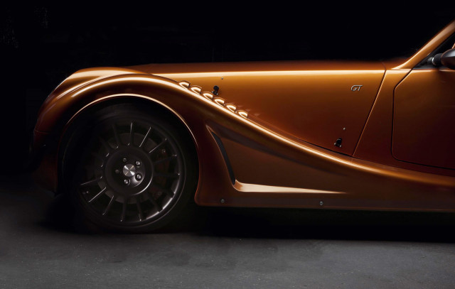 Teaser for Morgan Aero GT debuting at 2018 Geneva motor show