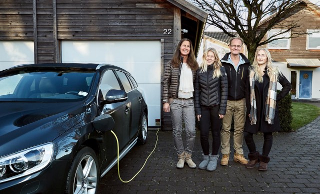 Hain family participating in Volvo Drive Me self-driving car project