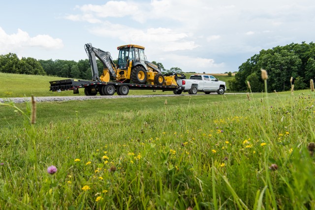 Chevrolet Silverado Heavy duty drive with John Deere, Jessica Walker, courtesy of Chevrolet