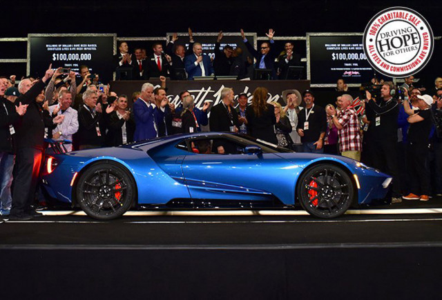 2017 Ford GT at Barrett-Jackson auction