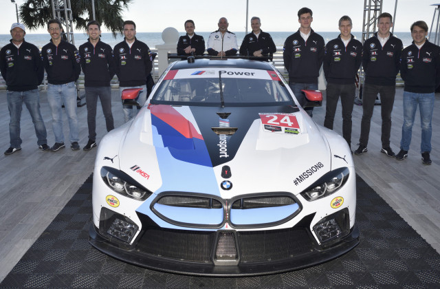 2018 BMW M8 GTE race car
