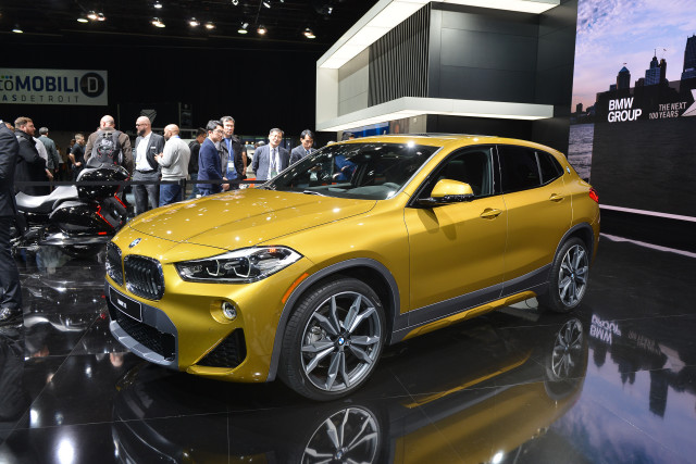2018 BMW X2, 2018 Detroit auto show