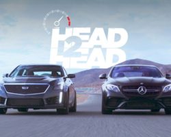 2018 Mercedes-AMG E63 S Sedan vs. 2017 Cadillac CTS-V Sedan – Head 2 Head Ep. 97