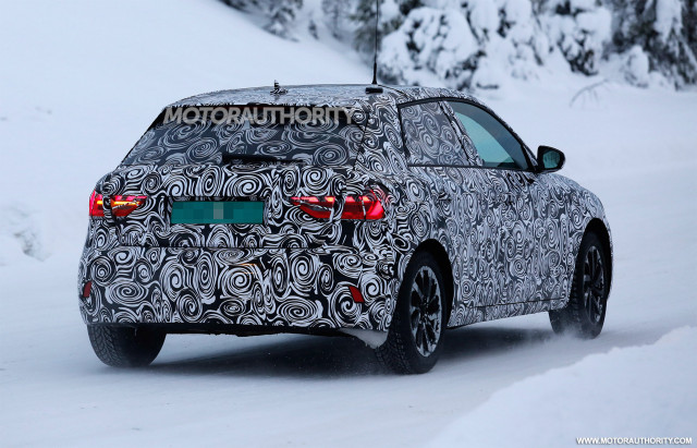 2019 Audi A1 spy shots - Image via S. Baldauf/SB-Medien