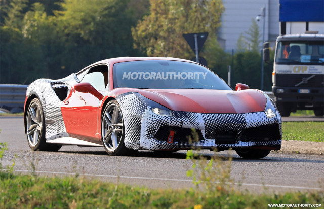 2019 Ferrari 488 GTO spy shots - Image via S. Baldauf/SB-Medien