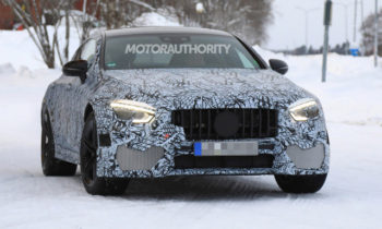 2019 Mercedes-AMG GT sedan spy shots and video