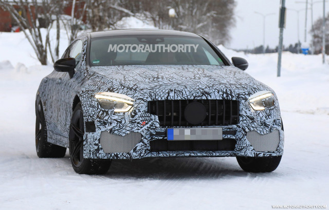 2019 Mercedes-AMG GT sedan spy shots - Image via S. Baldauf/SB-Medien