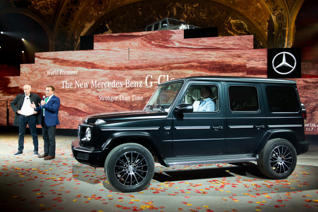 2019 Mercedes-Benz G-Class, 2018 Detroit auto show