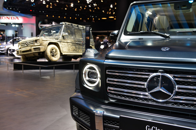 2019 Mercedes-Benz G Class, 2018 Detroit auto show