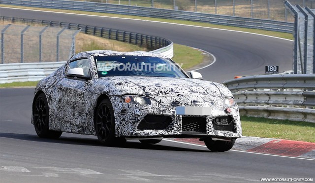2019 Toyota Supra spy shots - Image via S. Baldauf/SB-Medien