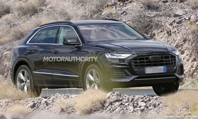 2020 Audi Q8 spy shots - Image via S. Baldauf/SB-Medien