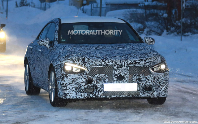 2020 Mercedes-Benz CLA spy shots - Image via S. Baldauf/SB-Medien