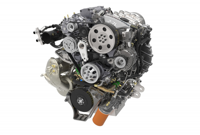 Achates 2.7-liter opposed-piston gasoline compression-igntion engine