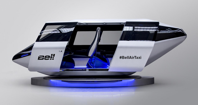 Bell Helicopter air taxi concept at 2018 CES