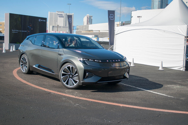 Byton concept first ride