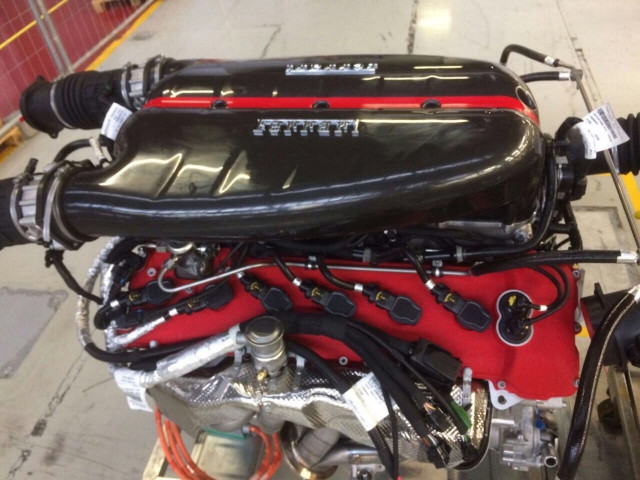 Ferrari LaFerrari's 6.3-liter V-12 engine for sale on eBay