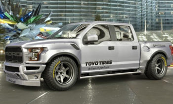 A wide-body kit for the Ford F-150 Raptor could look like this