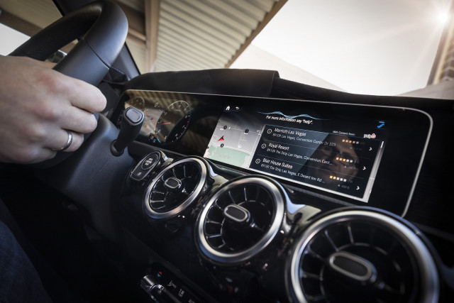Mercedes-Benz MBUX user interface