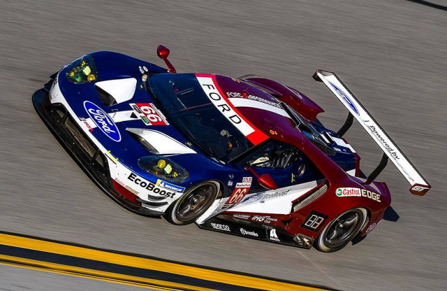 No. 66 Ford Chip Ganassi Racing GT at 2018 24 Hours of Daytona