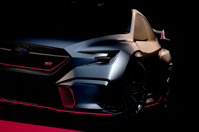 Subaru Viziv Performance STI concept teased ahead of 2018 Tokyo Auto Salon debut