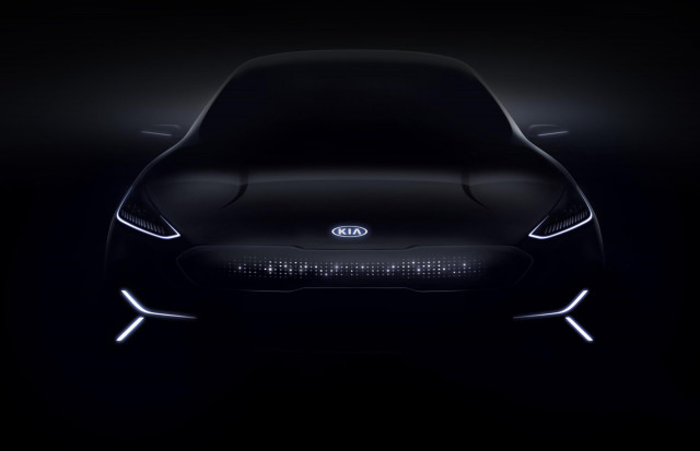Teaser for Kia Niro EV concept debuting at 2018 Consumer Electronics Show
