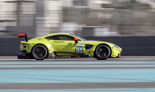 2018 Aston Martin Vantage GTE race car