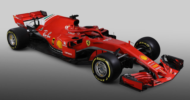 2018 Ferrari SF71H Formula 1 race car