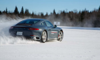 Learning the unnatural at Porsche's Camp4 winter driving school