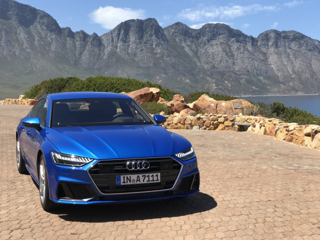 2019 Audi A7, January, 2018 media drive, Cape Town, South Africa