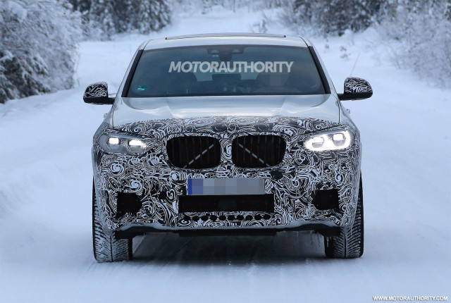 2019 BMW X4 M spy shots - Image via S. Baldauf/SB-Medien