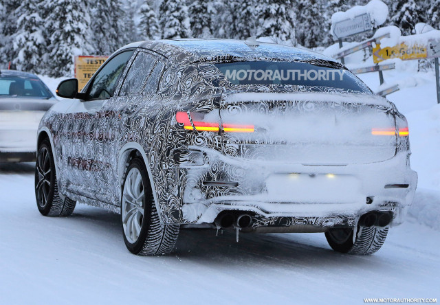 2019 BMW X4 M spy shots - Image via S. Baldauf/SB-Medien 2019 BMW X4 M spy shots - Image via S. Baldauf/SB-Medien