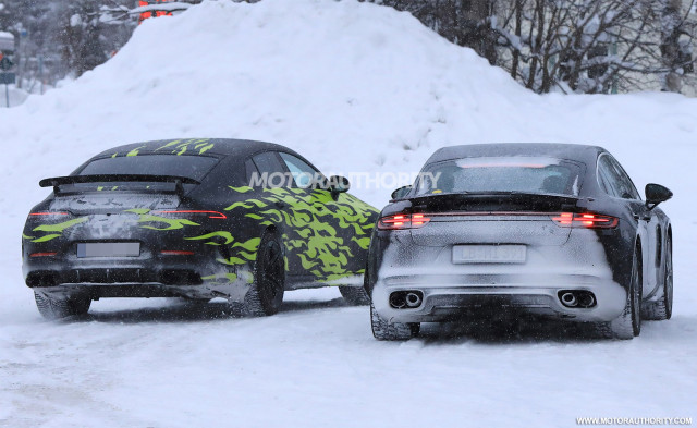 2019 Mercedes-AMG GT Coupe spy shots - Image via S. Baldauf/SB-Medien