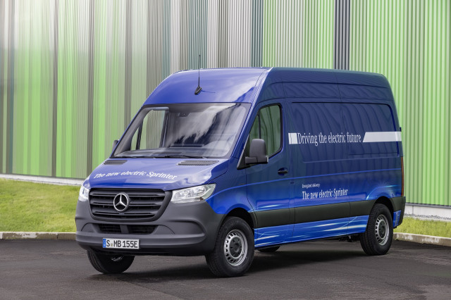 2019 Mercedes-Benz Sprinter e-Sprinter electric version (European model)