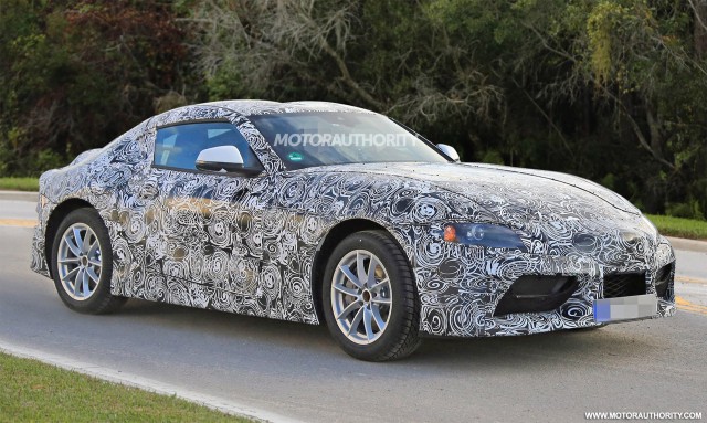 2019 Toyota Supra spy shots - Image via S. Baldauf/SB-Medien