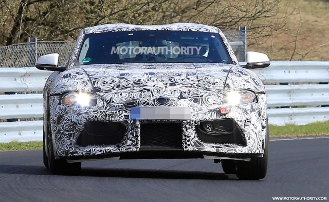 2019 Toyota Supra spy shots - Image via S. Baldauf/SB-Medien