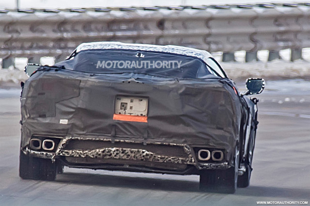 2020 Chevrolet Corvette (C8) spy shots - Image via S. Baldauf/SB-Medien