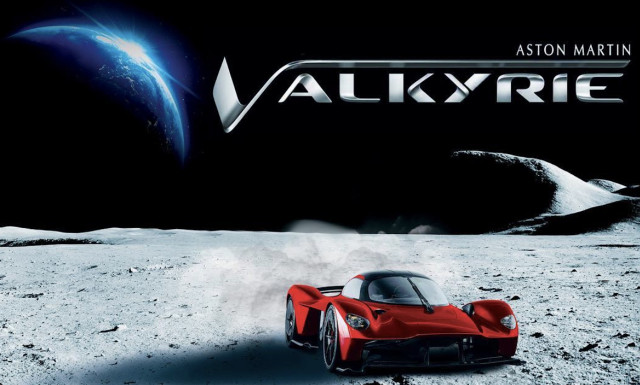 Kris Singh's Aston Martin Valkyrie painted with moon dust
